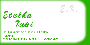 etelka kupi business card